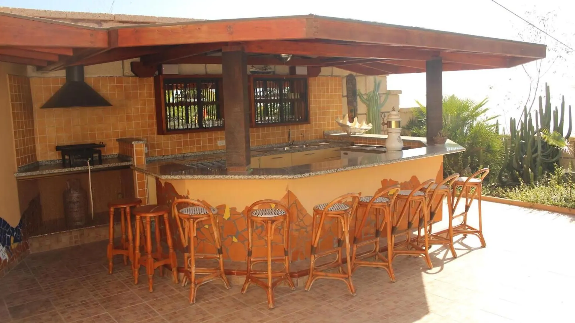 Casa Sevilla Mit Hellem Wohnbereich Und Terrasse 기아데이소라 스페인